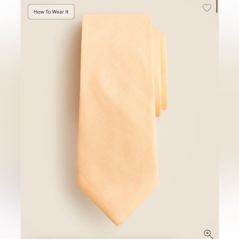 J.Crew English linen tie
